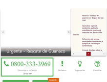Tablet Screenshot of ambiente.sanjuan.gov.ar